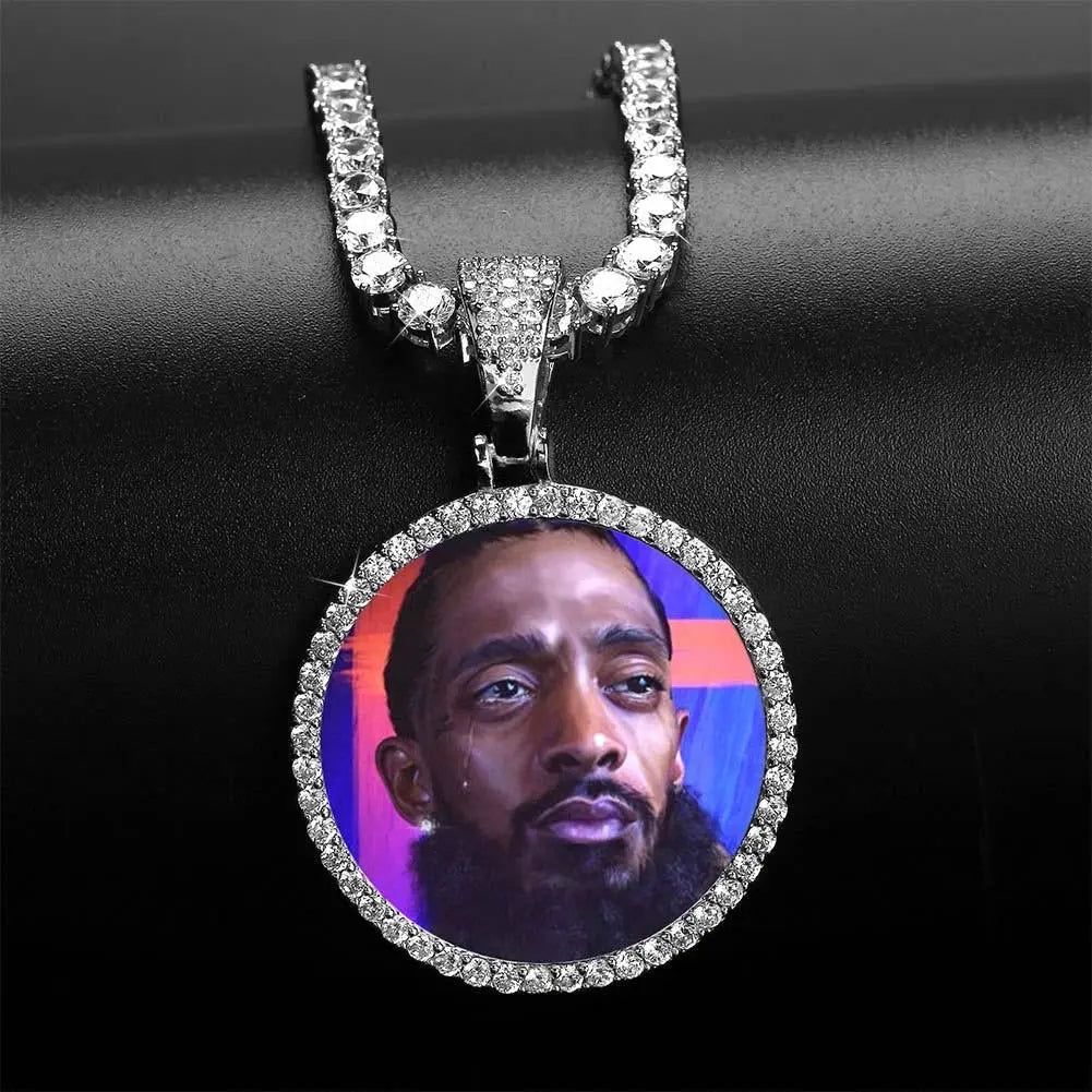 Round Shaped Photo Medallion